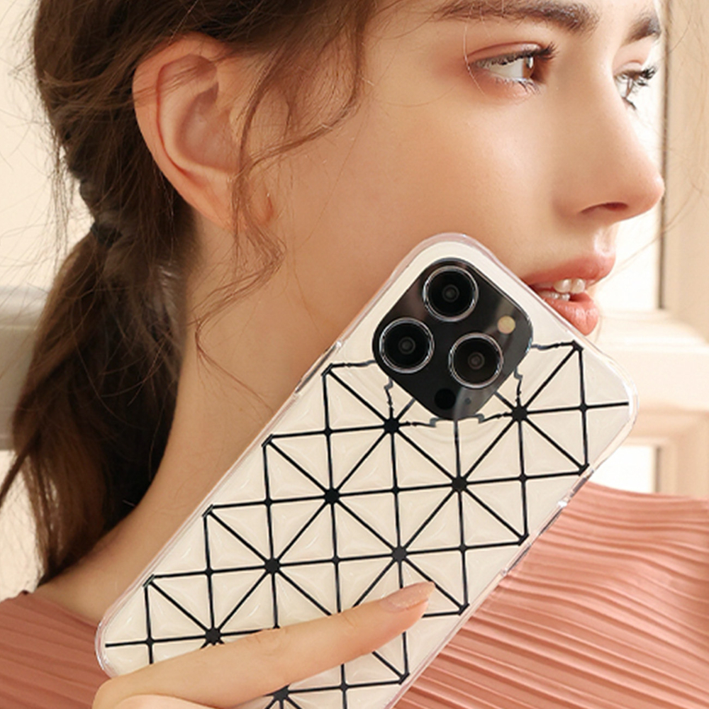 Kingxbar Miya dėklas iPhone 14 Plus – baltas