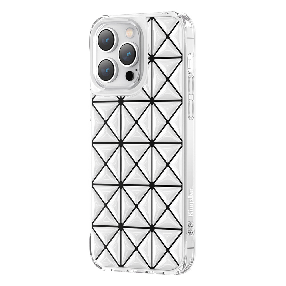 Kingxbar Miya dėklas iPhone 14 Plus – baltas