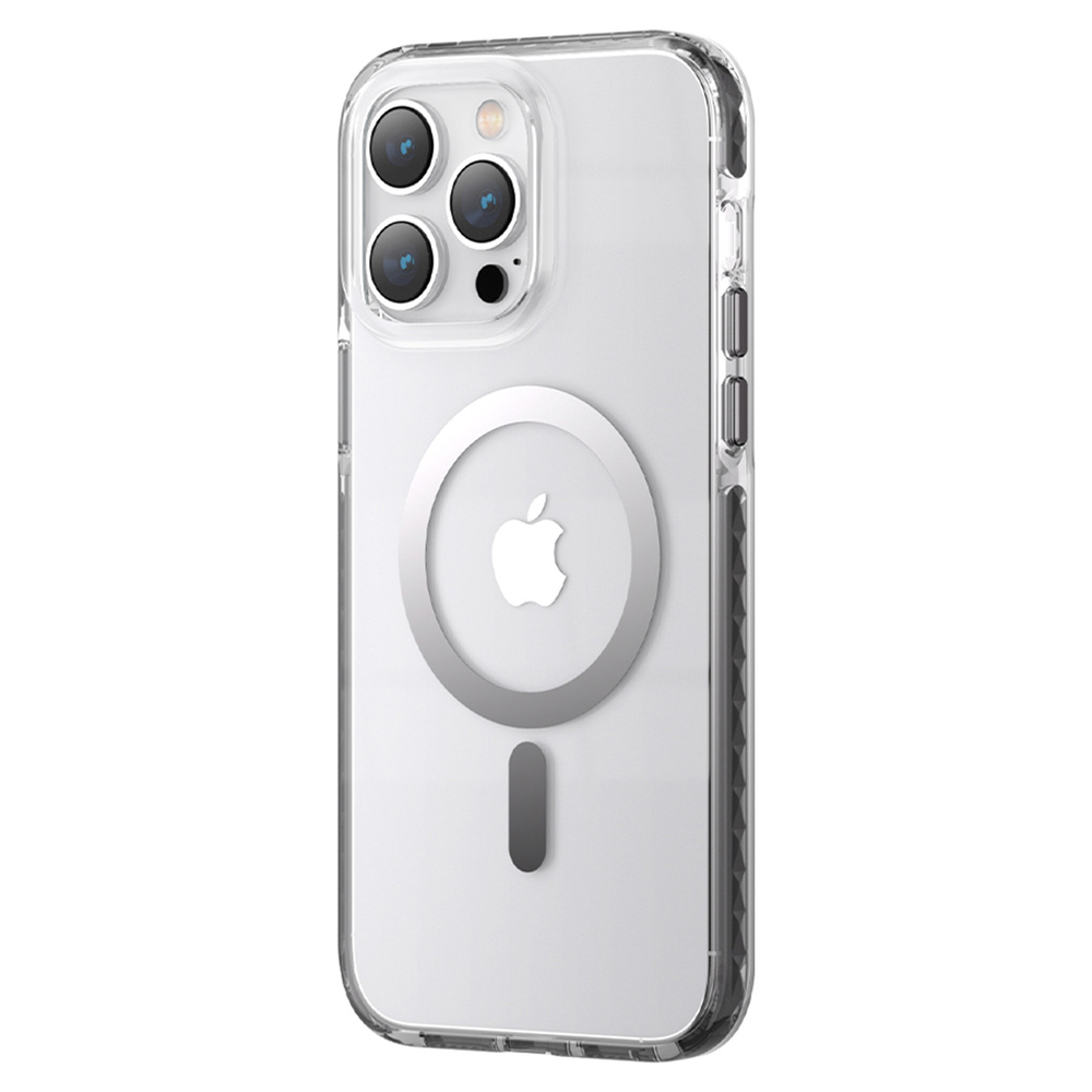 Kingxbar MagSafe dėklas iPhone 14 Plus – pilkas