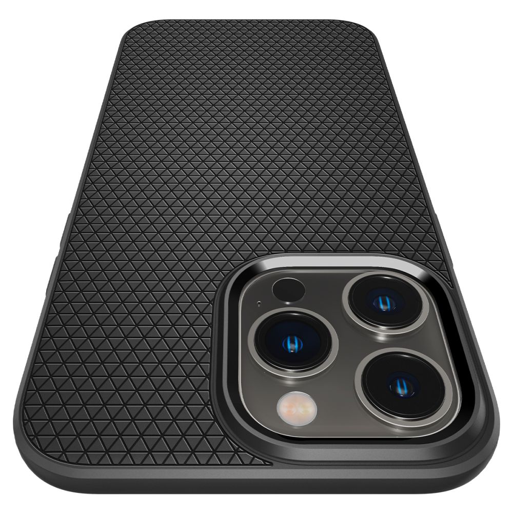 Dėklas Spigen Liquid Air iPhone 14 Pro, matinis juodas