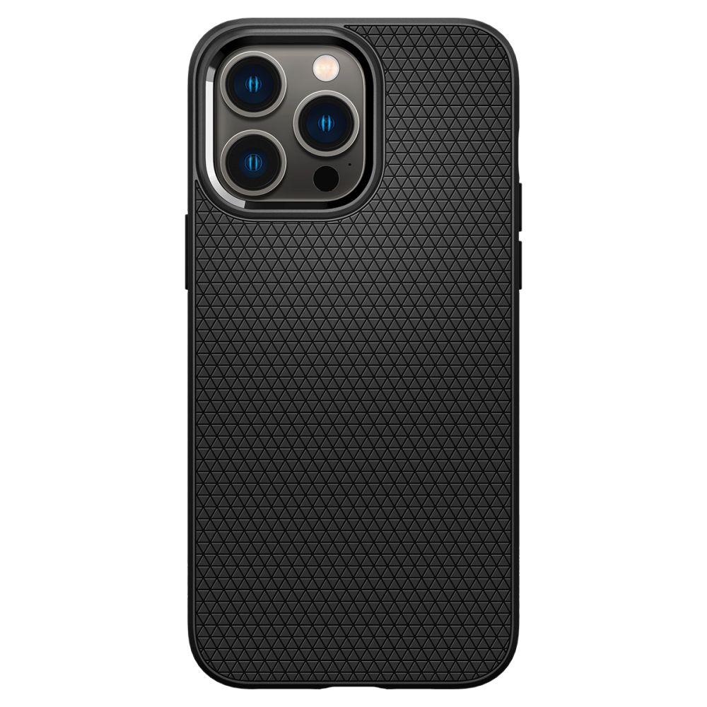Dėklas Spigen Liquid Air iPhone 14 Pro, matinis juodas