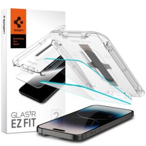 Apsauginis stiklas Spigen Glas.tR EZ Fit 2 vnt. iPhone 14 Pro Max Skaidrus