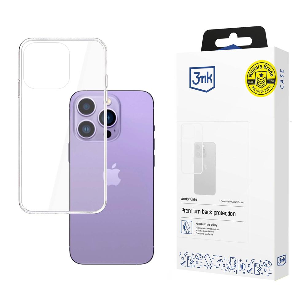3mk Armor Case skirtas iPhone 14 Pro Max - Skaidrus