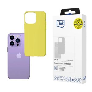 Dėklas iPhone 14 Pro iš 3mk Matt Case serijos - žalios spalvos