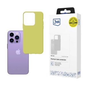 Dėklas iPhone 14 Pro Max iš 3mk Matt Case serijos - žalios spalvos