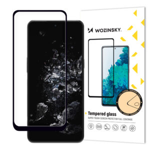 Wozinsky Full Glue grūdintas stiklas OnePlus 10T/Ace Pro – juodas rėmelis