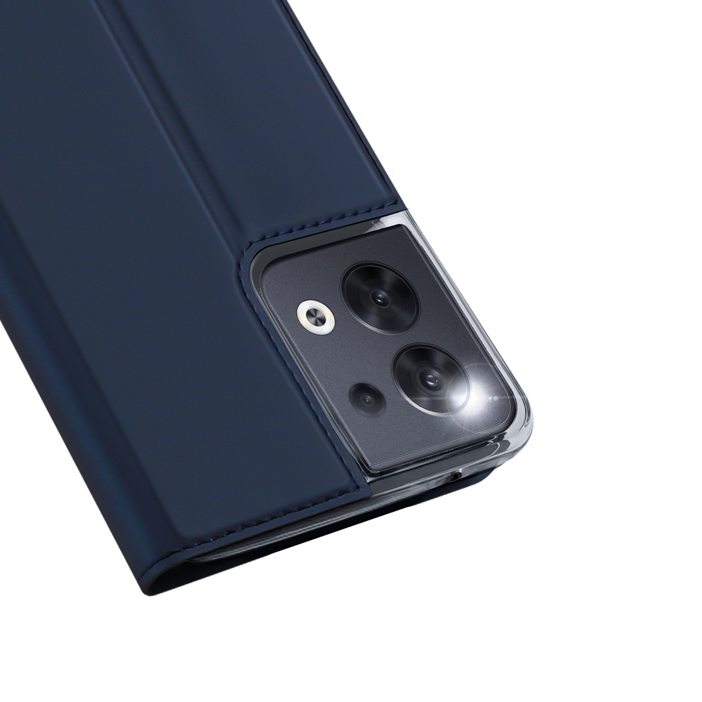 Dux Ducis Skin Pro dėklas Oppo Reno 8 – mėlynas
