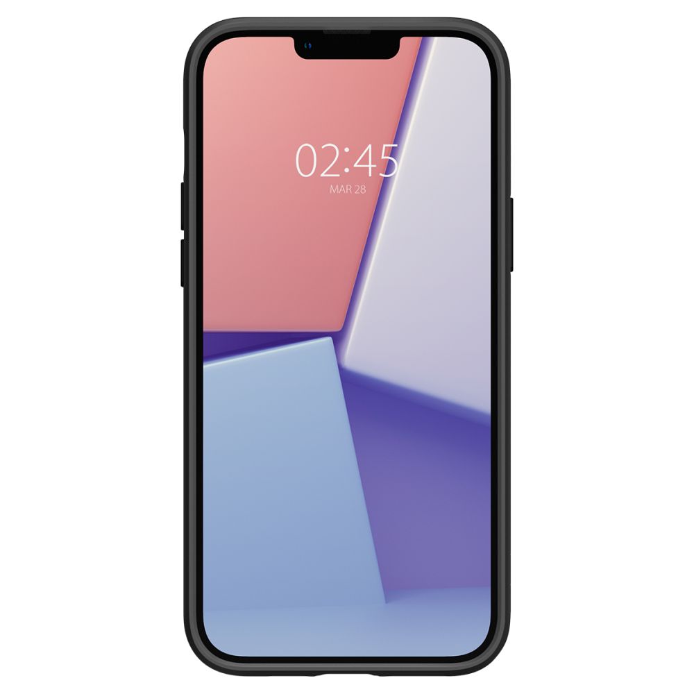 Dėklas Spigen Liquid Air iPhone 14 Plus / 15 Plus, matinis juodas