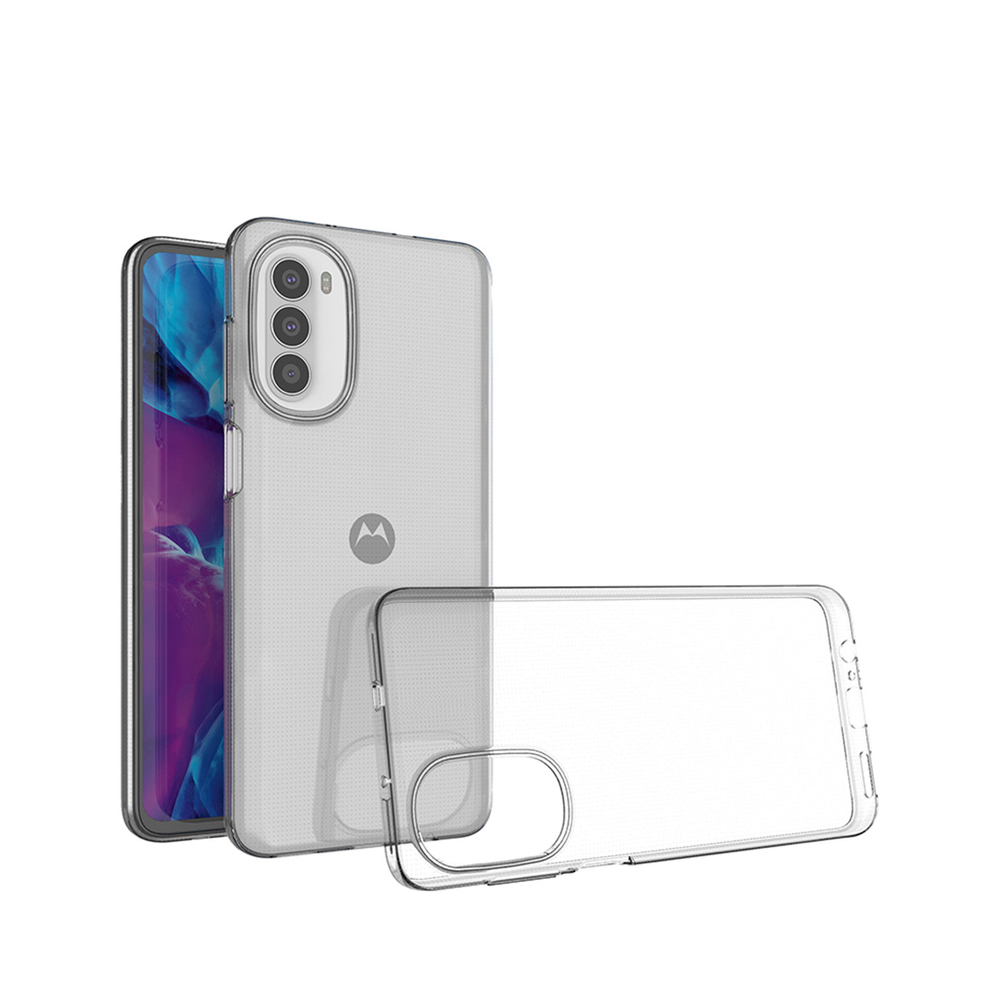 Ultra Clear 0,5 mm plonas dėklas Motorola Moto G82 5G / Moto G52, skaidrus