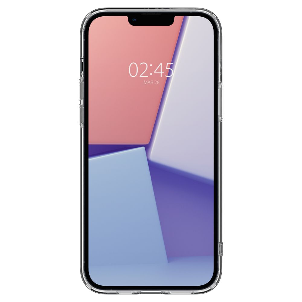 Dėklas Spigen Quartz Hybrid iPhone 14 Plus / 15 Plus, skaidrus
