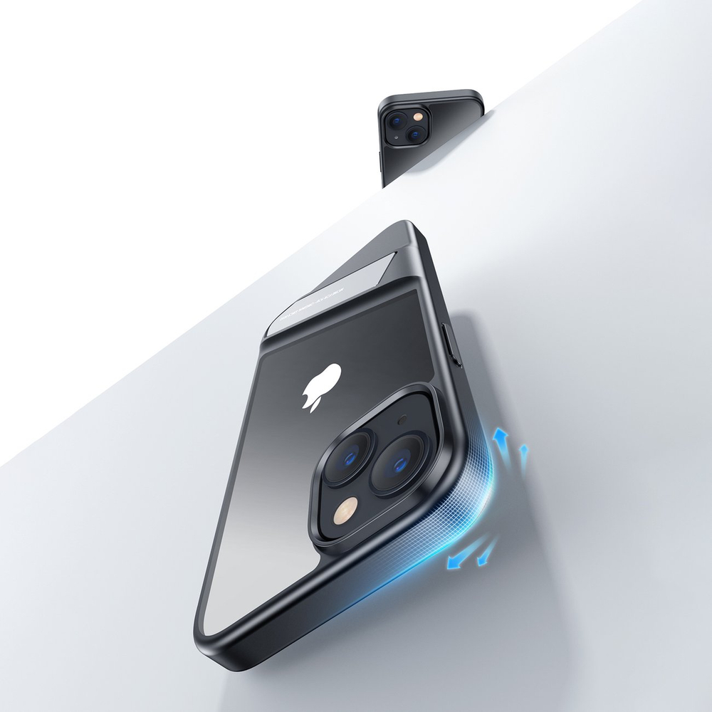 Ugreen LP634 skaidrus dėklas su stovu iPhone 14 Plus