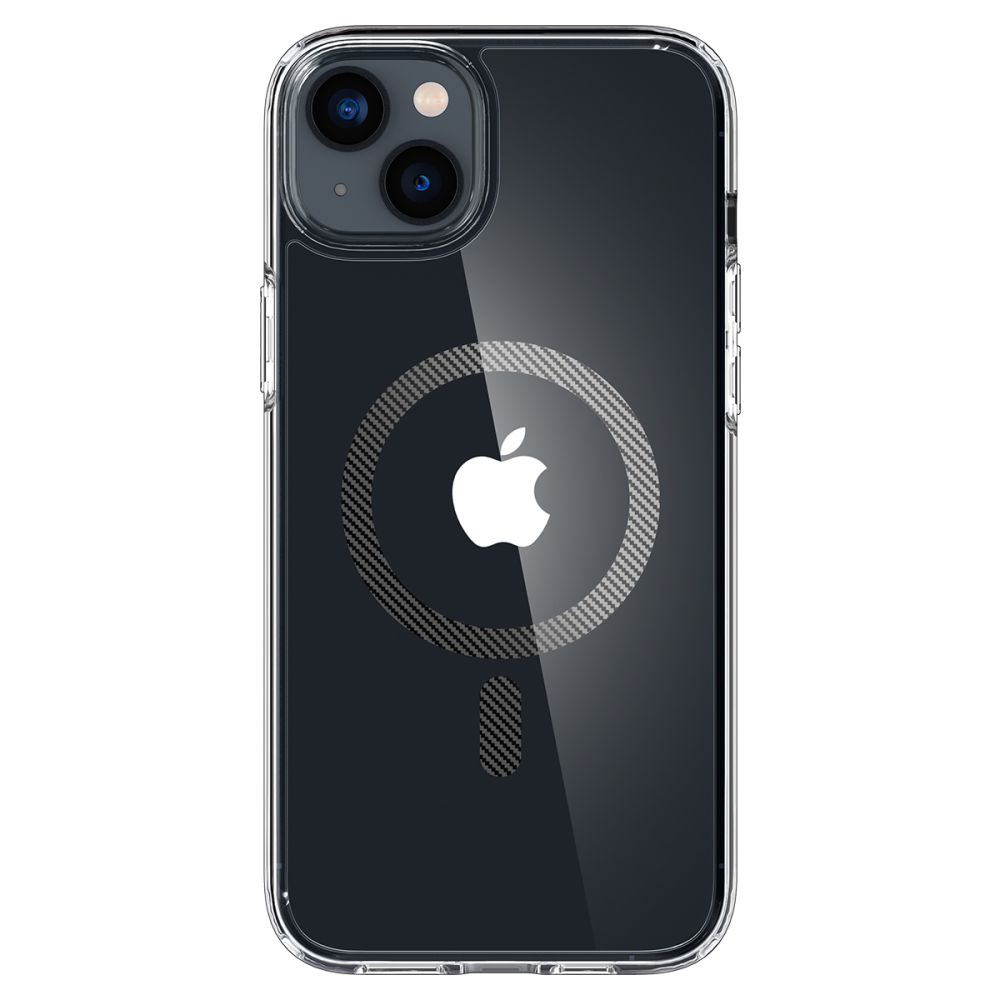 Dėklas Spigen Ultra Hybrid Mag MagSafe iPhone 14 Plus / 15 Plus Carbon Fiber