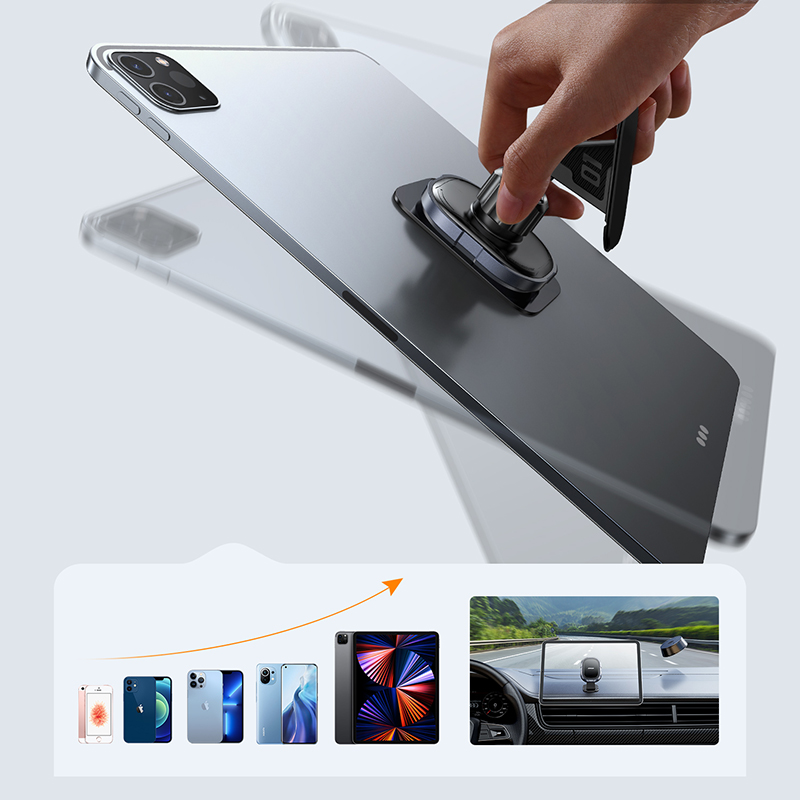 Joyroom magnetinis telefono laikiklis prietaisų skydui pilkas (JR-ZS311)