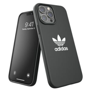 Adidas Originals silikoninis dėklas iPhone 13 Pro Max – juodas