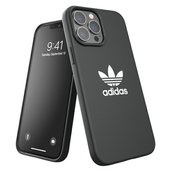 Adidas Originals silikoninis dėklas iPhone 13 Pro Max – juodas