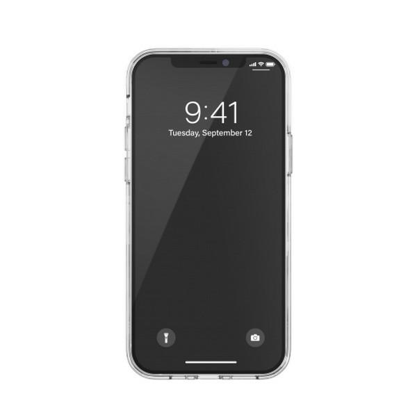 Adidas SnapCase Camo dėklas iPhone 12/12 Pro – skaidrus/baltas