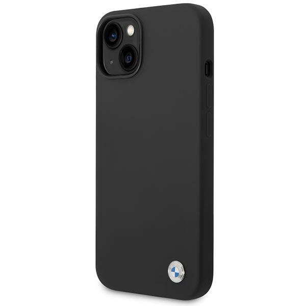 BMW silikoninis dėklas iPhone 14 Plus – juodas
