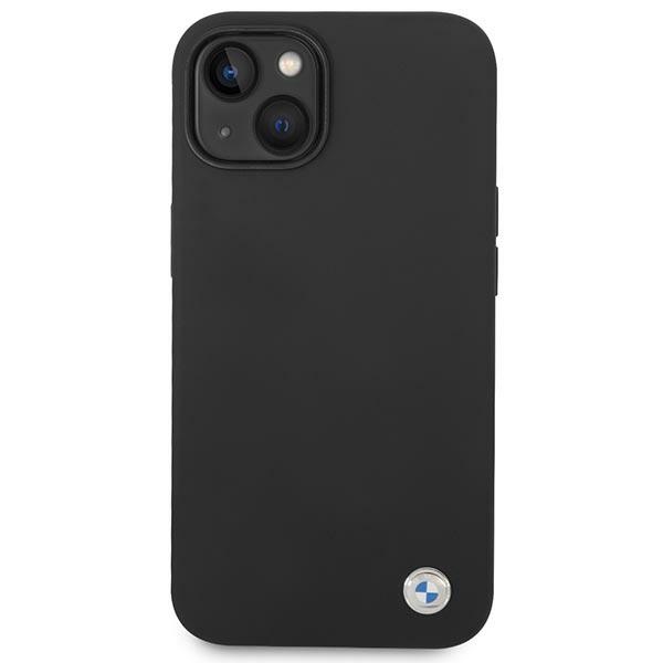 BMW silikoninis dėklas iPhone 14 Plus – juodas