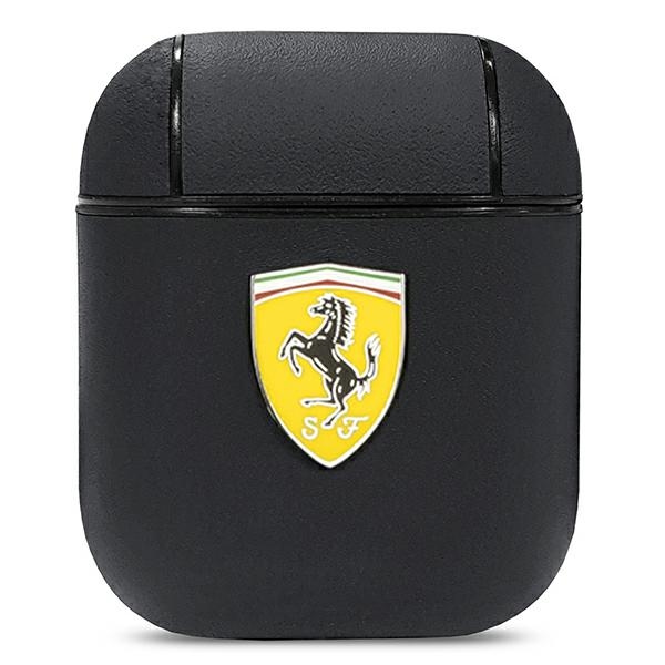 Ferrari odinis dėklas AirPods – juodas (On Track)