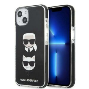 Karl Lagerfeld dėklas iPhone 13/14/15 6.1 – juodas