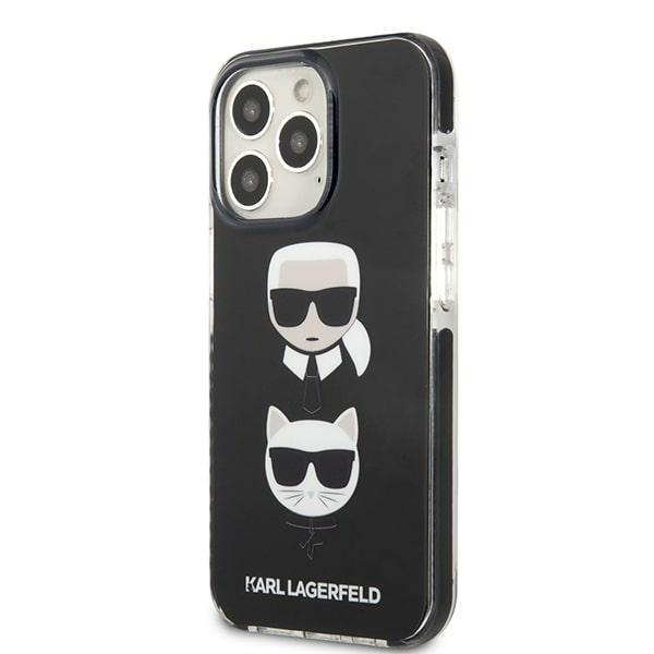 Karl Lagerfeld dėklas iPhone 13 Pro Max – juodas