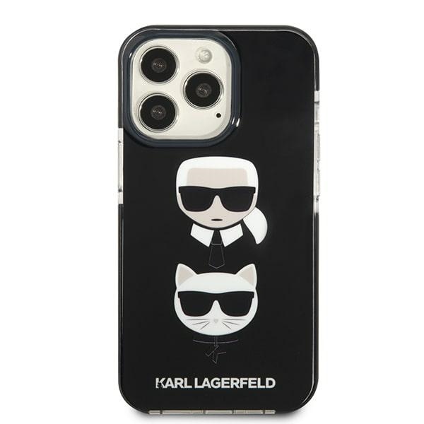 Karl Lagerfeld dėklas iPhone 13 Pro Max – juodas