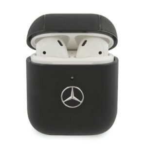 Mercedes‑Benz Electronic Line dėklas AirPods 1/2 – juodas
