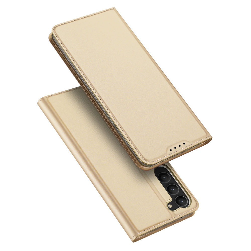 Dux Ducis Skin Pro dėklas Galaxy S23+ – auksinis