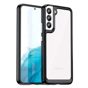 Skaidrus dėklas Samsung Galaxy S23+ – Outer Space Case, juodas