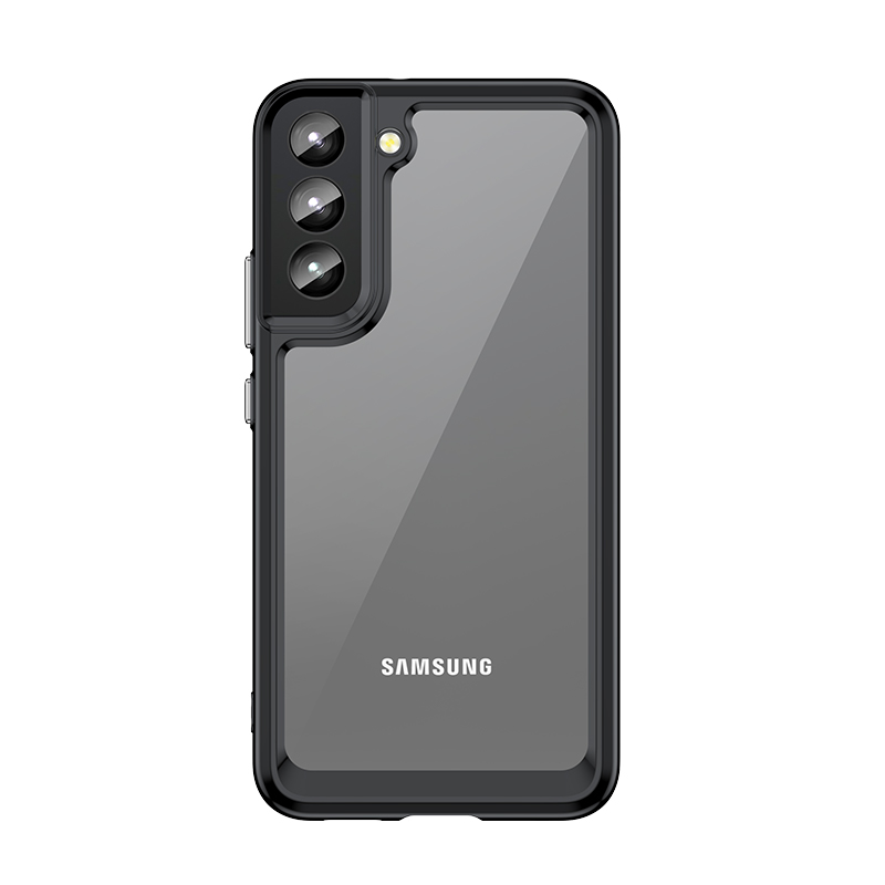 Skaidrus dėklas Samsung Galaxy S23+ – Outer Space Case, juodas