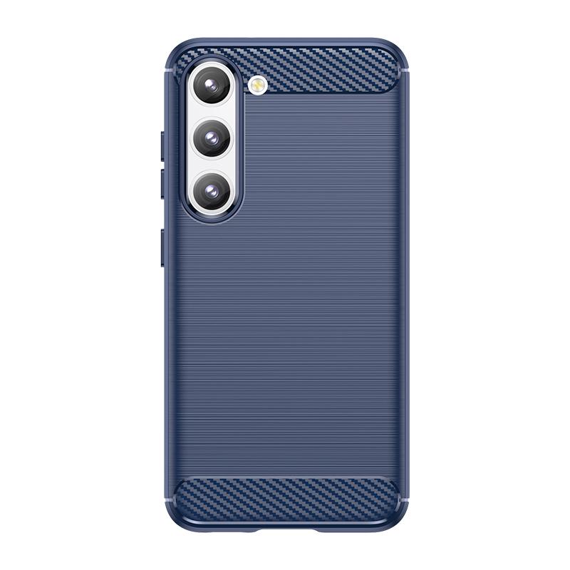 Carbon Case dėklas Samsung Galaxy S23+ – mėlynas