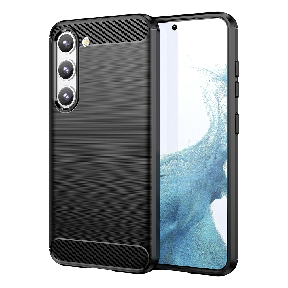 Samsung Galaxy S23+ „Carbon Case“ dėklas – juodas
