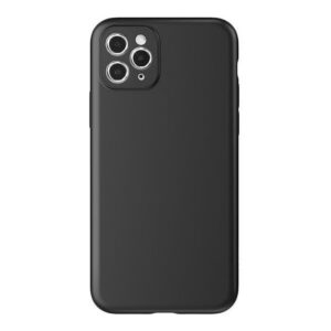 Minkštas dėklas, skirtas Motorola Moto E32 plonas silikoninis dangtelis juodas
