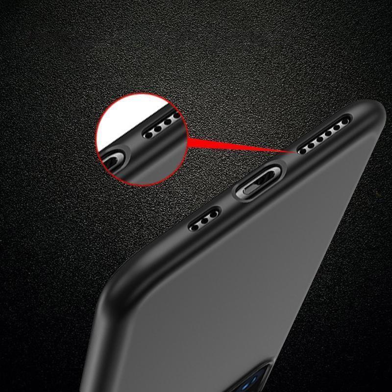 Minkštas dėklas, skirtas Motorola Moto E32 plonas silikoninis dangtelis juodas