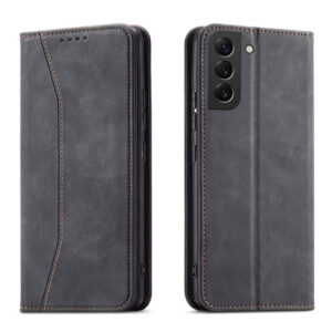 Magnet Fancy dėklas Samsung Galaxy S23+ – juodas