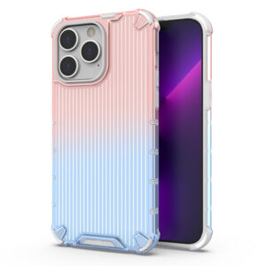 Hurtel Ombre dėklas iPhone 13 Pro Max – rož.-mėl.