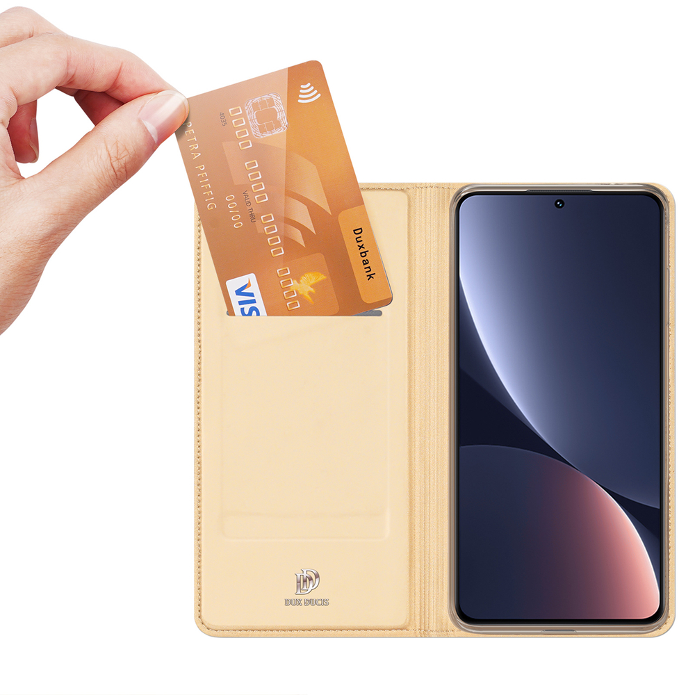 Dux Ducis Skin Pro dėklas Xiaomi 13 – auksinis