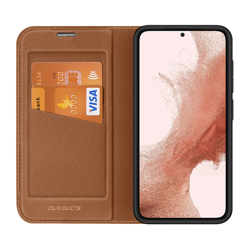 Dux Ducis Skin X2 dėklas Galaxy S23+ – rudas