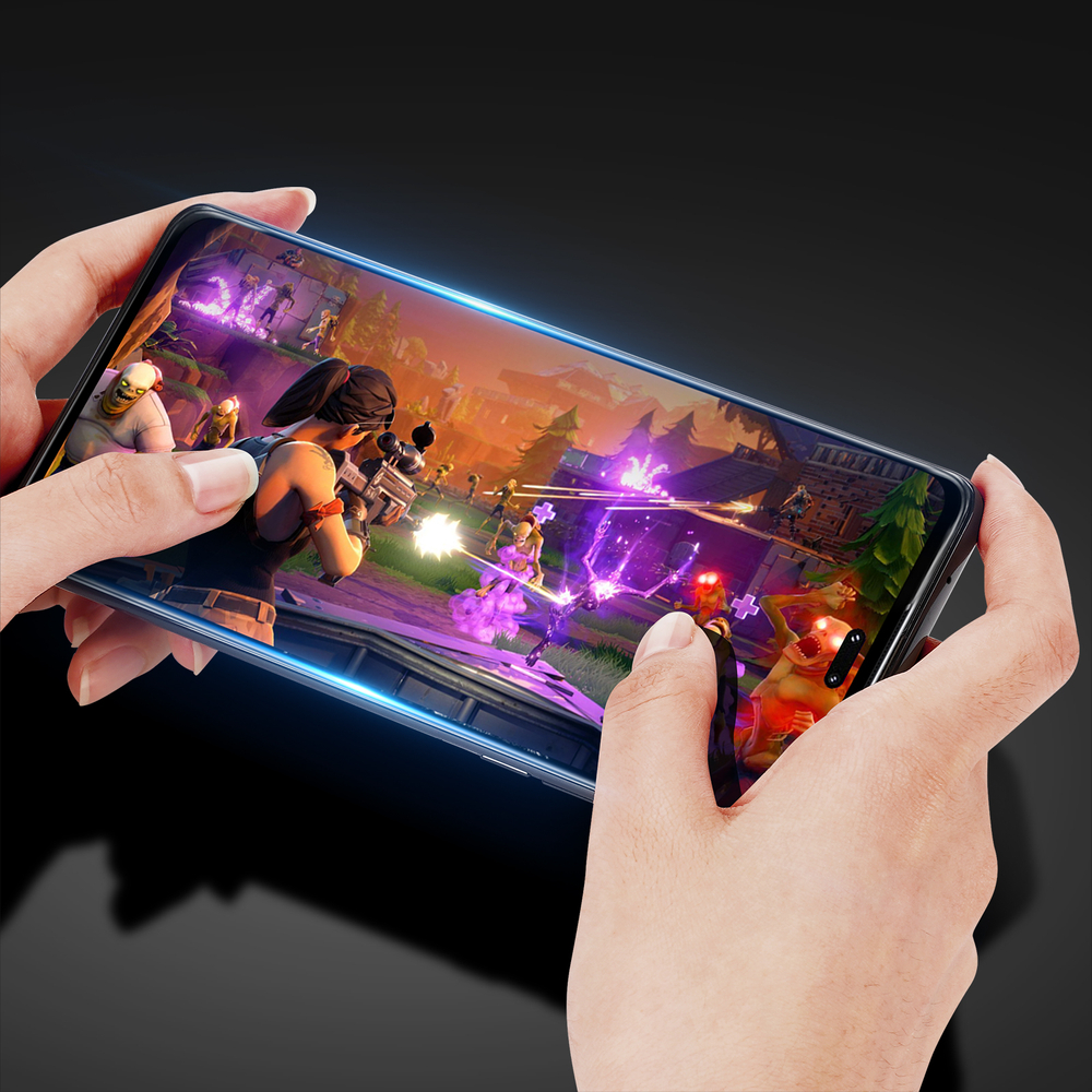 Dux Ducis 9D grūdintas stiklas Xiaomi 12 Lite – juodu rėmeliu