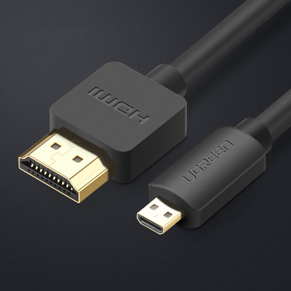 Ugreen kabelis Micro HDMI - HDMI 3m juodas (HD127)