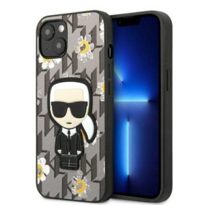 Karl Lagerfeld dėklas iPhone 13 mini – pilkas