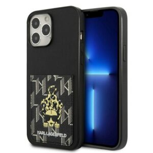 Karl Lagerfeld dėklas iPhone 13 Pro Max – juodas