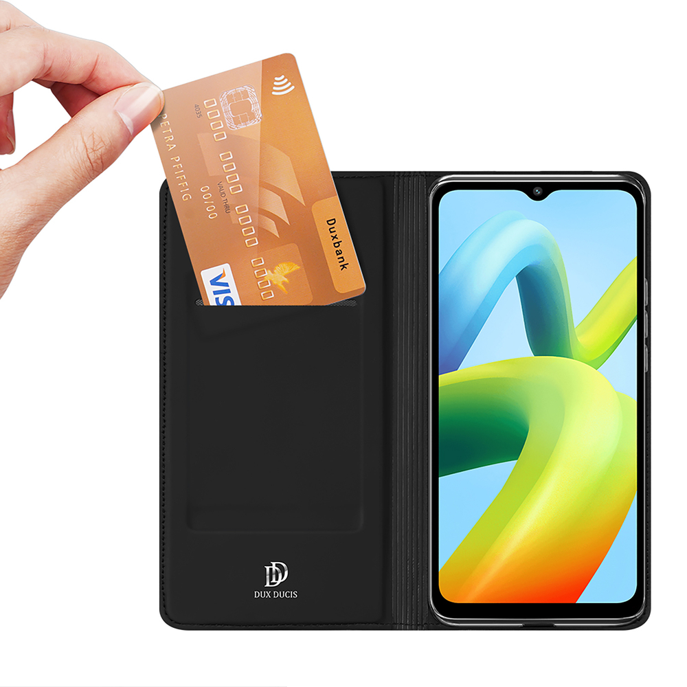 Dux Ducis Skin Pro dėklas Xiaomi Redmi A1+ – juodas