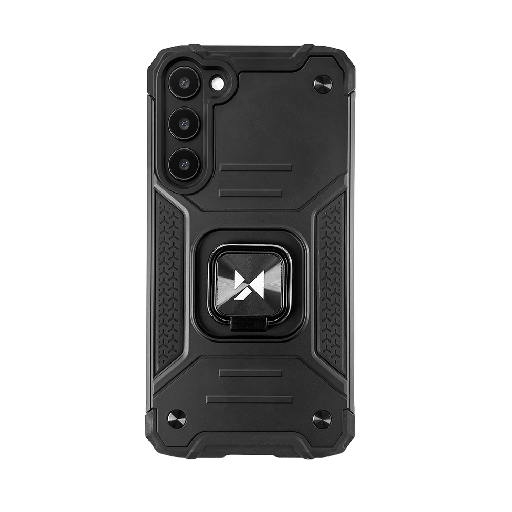 Wozinsky Ring Armor dėklas Samsung Galaxy S23+ – juodas