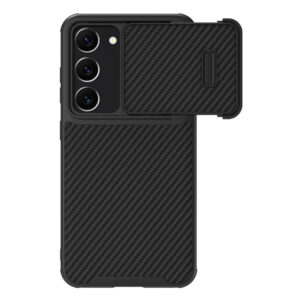 Nillkin Synthetic Fiber S dėklas Galaxy S23+ – juodas