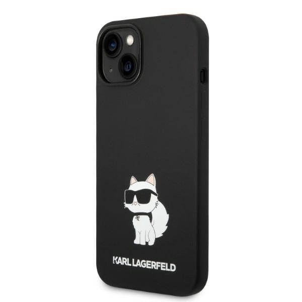 Karl Lagerfeld MagSafe dėklas iPhone 14 Plus – juodas
