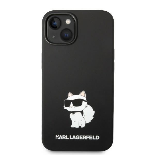 Karl Lagerfeld MagSafe dėklas iPhone 14 Plus – juodas