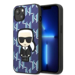 Karl Lagerfeld dėklas iPhone 13 – mėlynas