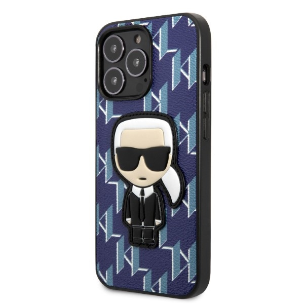Karl Lagerfeld dėklas iPhone 13 Pro Max – mėlynas