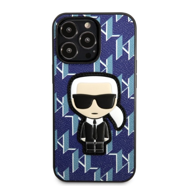 Karl Lagerfeld dėklas iPhone 13 Pro Max – mėlynas